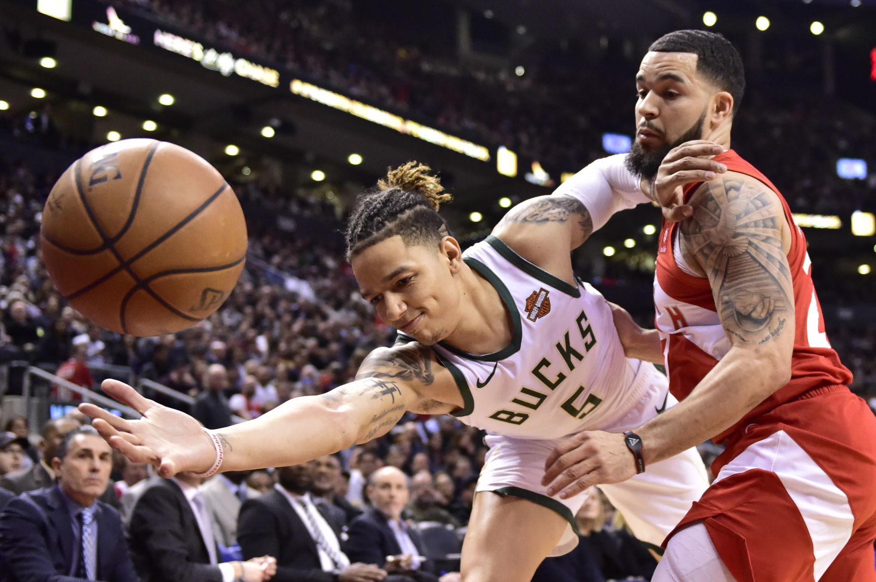 Bucks vs. Raptors - D.J. Wilson